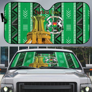 Burkina Faso Martyrs Day Auto Sun Shade Monument des Heros Nationaux