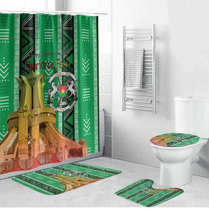 Burkina Faso Martyrs Day Bathroom Set Monument des Heros Nationaux