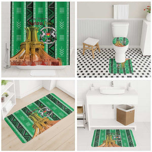 Burkina Faso Martyrs Day Bathroom Set Monument des Heros Nationaux
