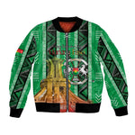 Burkina Faso Martyrs Day Personalized Bomber Jacket Monument des Heros Nationaux - African Pride