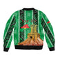 Burkina Faso Martyrs Day Personalized Bomber Jacket Monument des Heros Nationaux - African Pride