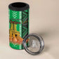 Burkina Faso Martyrs Day Personalized 4 in 1 Can Cooler Tumbler Monument des Heros Nationaux - African Pride