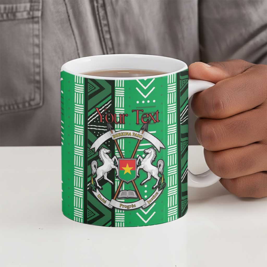 Personalized Burkina Faso Martyrs Day Ceramic Mug Monument des Heros Nationaux