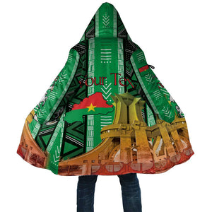 Personalized Burkina Faso Martyrs Day Cloak Monument des Heros Nationaux