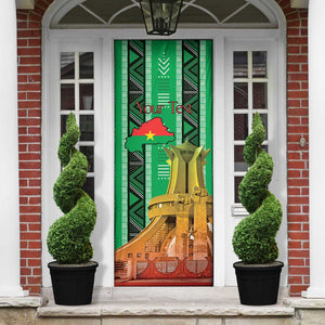 Personalized Burkina Faso Martyrs Day Door Cover Monument des Heros Nationaux