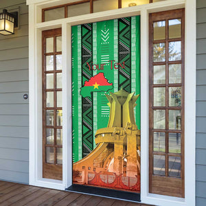 Personalized Burkina Faso Martyrs Day Door Cover Monument des Heros Nationaux
