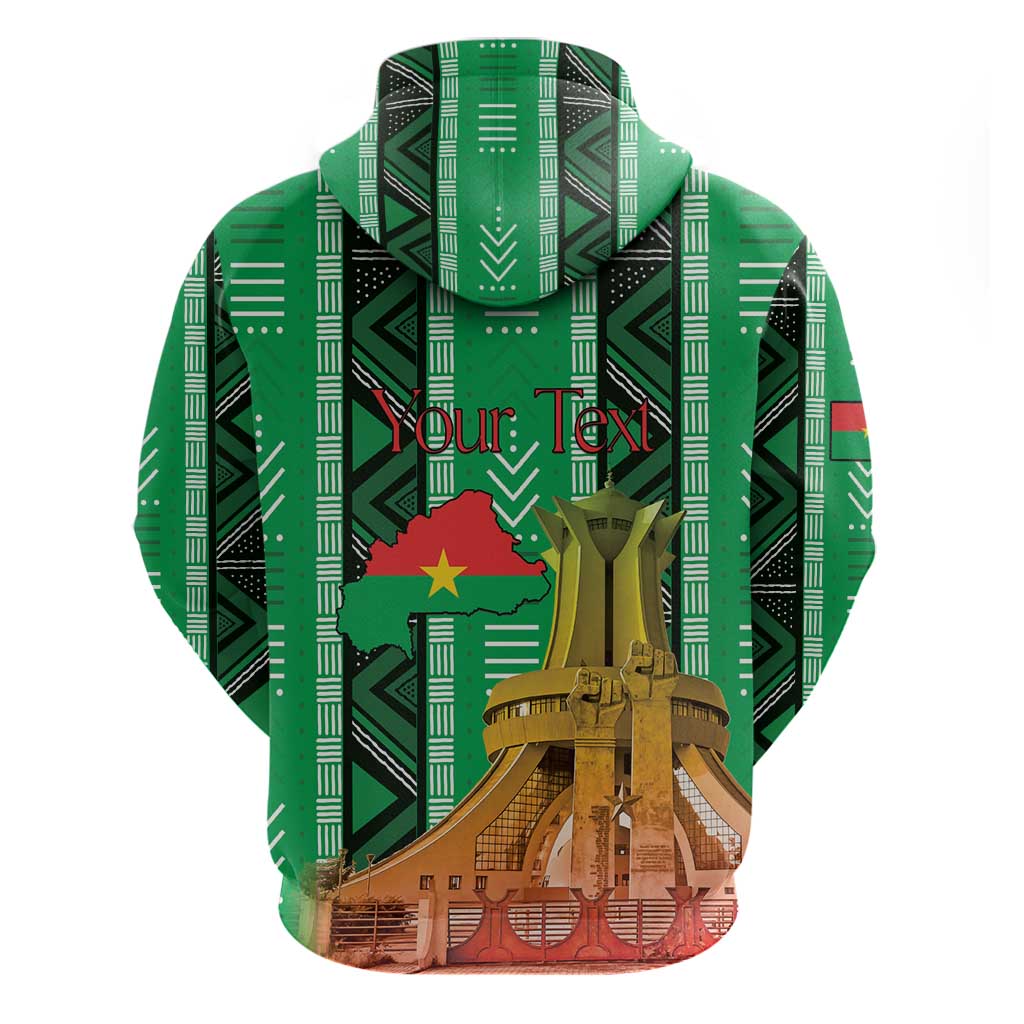 Burkina Faso Martyrs Day Personalized Hoodie Monument des Heros Nationaux - African Pride