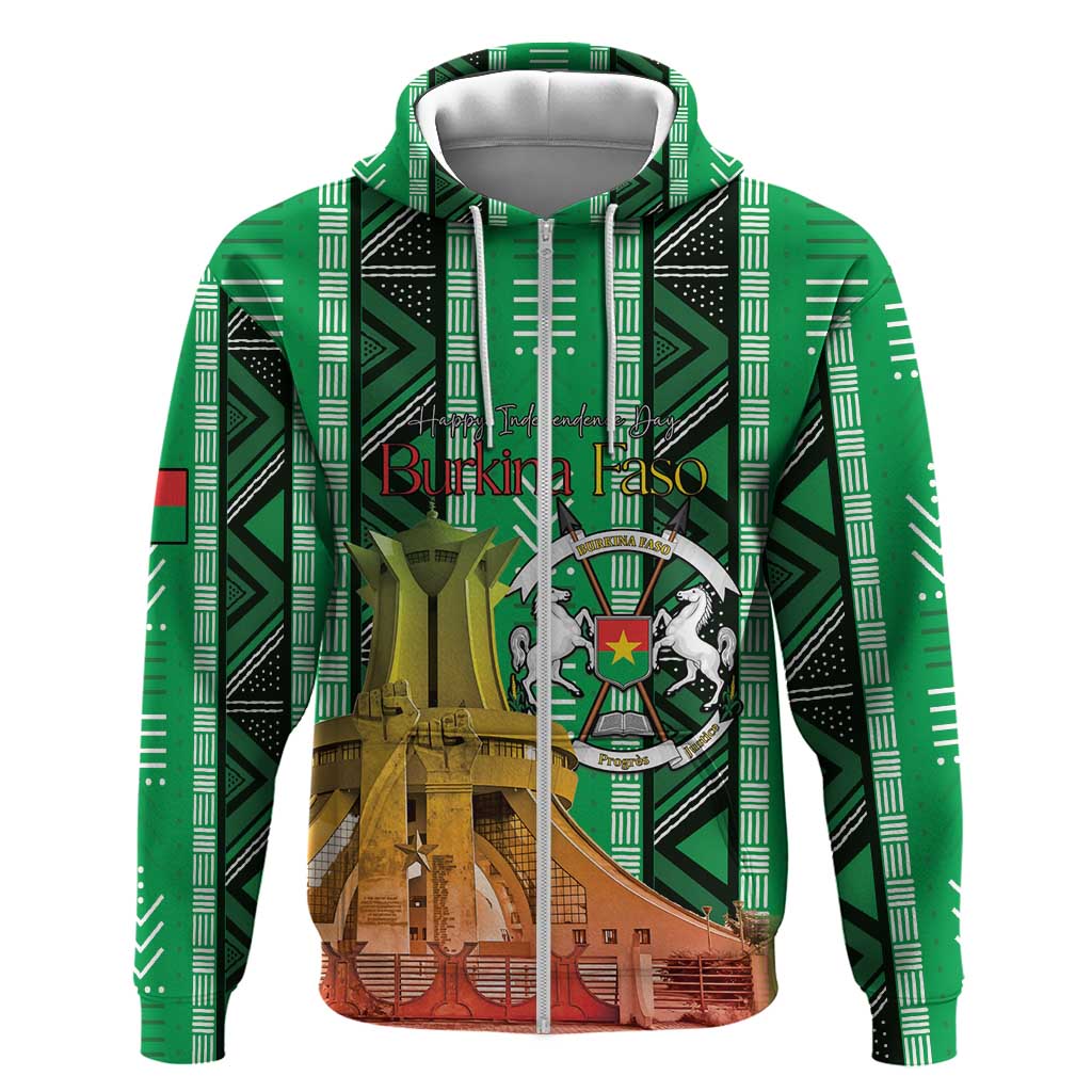 Burkina Faso Martyrs Day Personalized Hoodie Monument des Heros Nationaux - African Pride