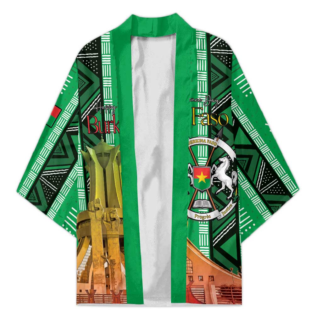 Personalized Burkina Faso Martyrs Day Kimono Monument des Heros Nationaux