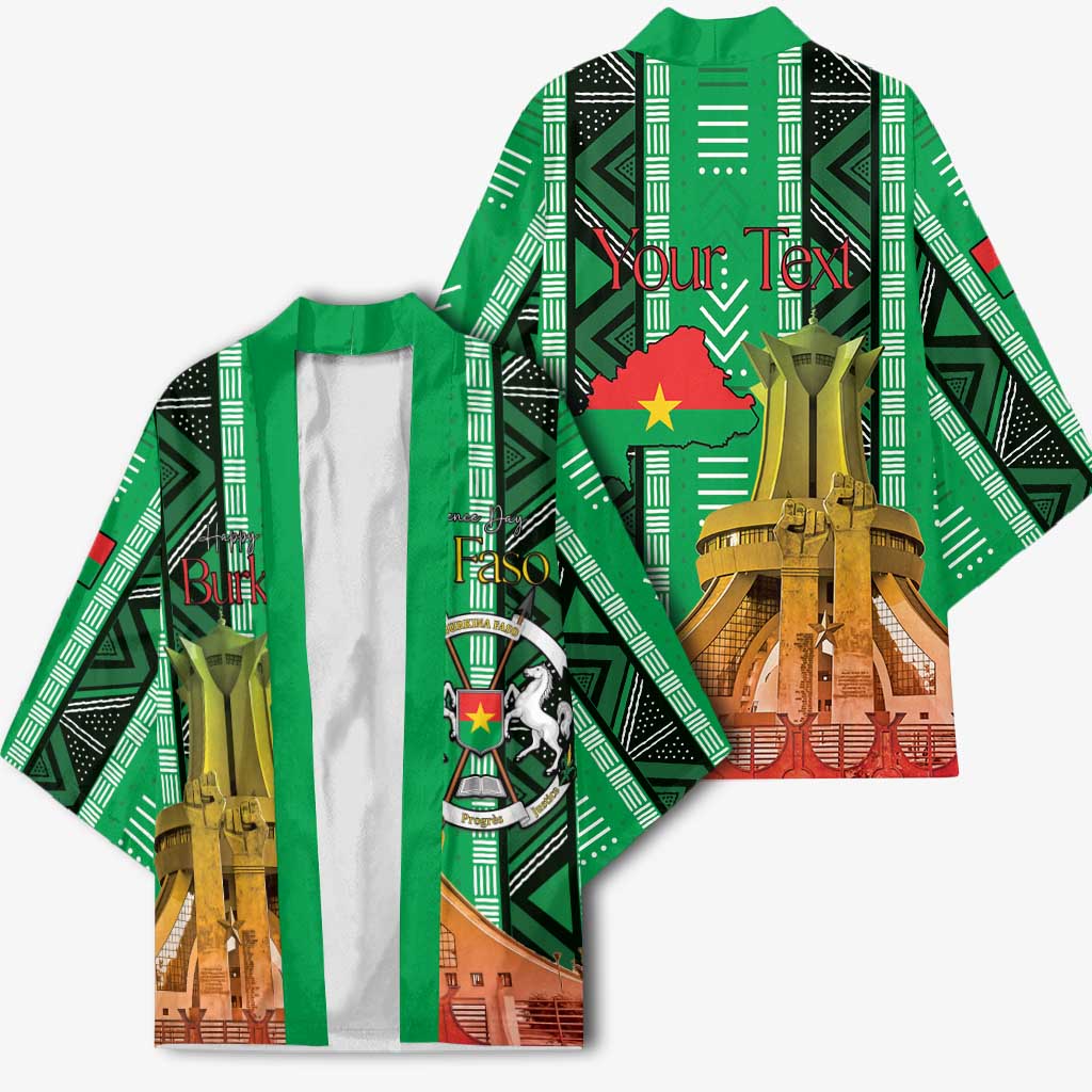 Personalized Burkina Faso Martyrs Day Kimono Monument des Heros Nationaux