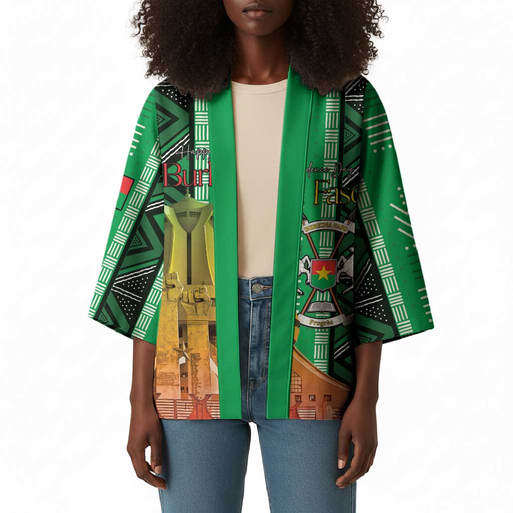 Personalized Burkina Faso Martyrs Day Kimono Monument des Heros Nationaux