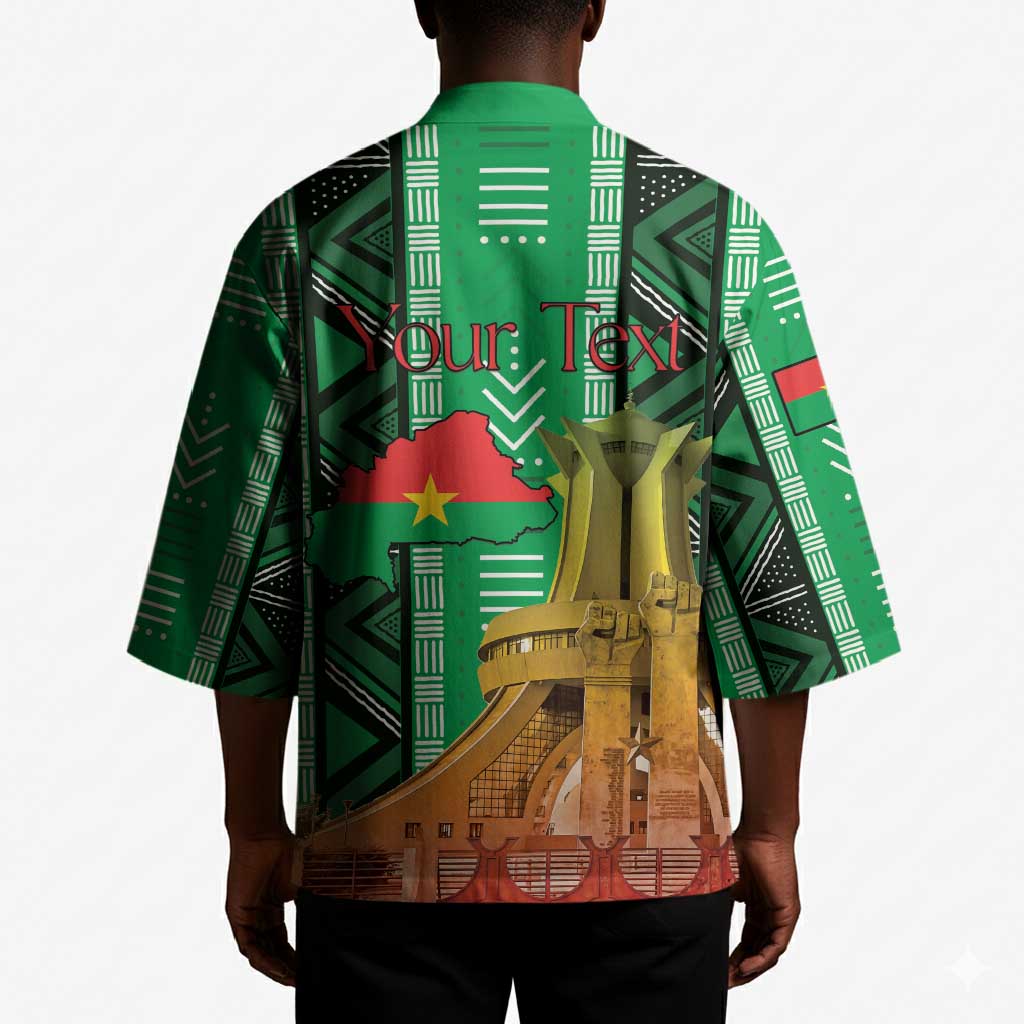 Personalized Burkina Faso Martyrs Day Kimono Monument des Heros Nationaux