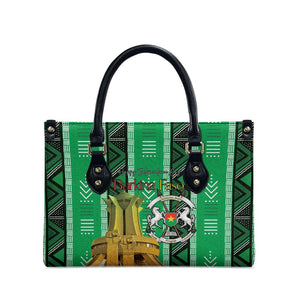 Burkina Faso Martyrs Day Leather Bag Monument des Heros Nationaux