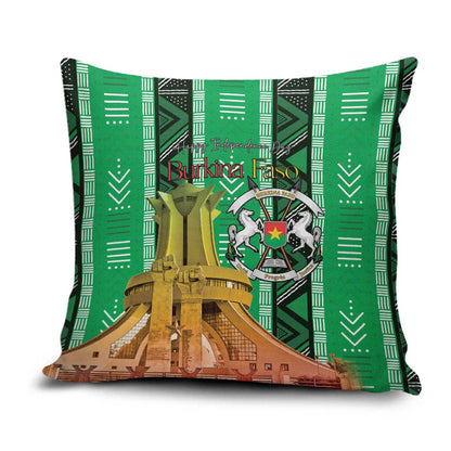 Burkina Faso Martyrs Day Pillow Cover Monument des Heros Nationaux