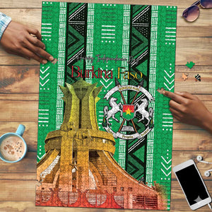 Burkina Faso Martyrs Day Puzzle Monument des Heros Nationaux