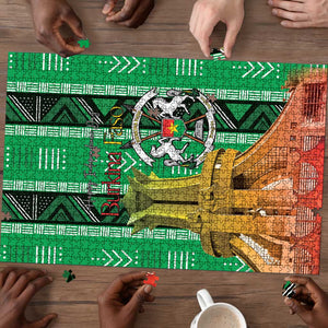 Burkina Faso Martyrs Day Puzzle Monument des Heros Nationaux