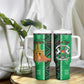 Burkina Faso Martyrs Day Personalized Tumbler With Handle Monument des Heros Nationaux - African Pride
