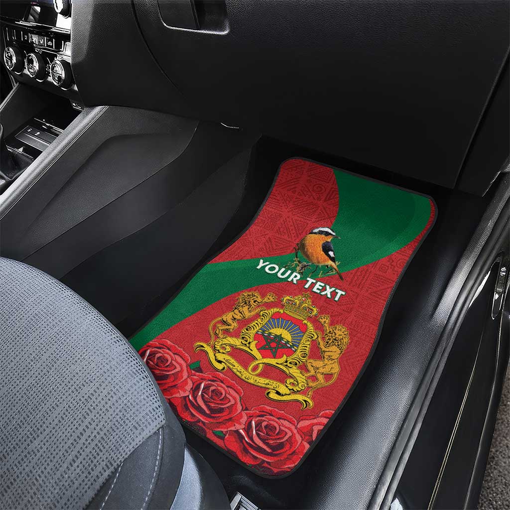 Personalised Afro Morocco Car Mats Happy Proclamation Day - African Pattern