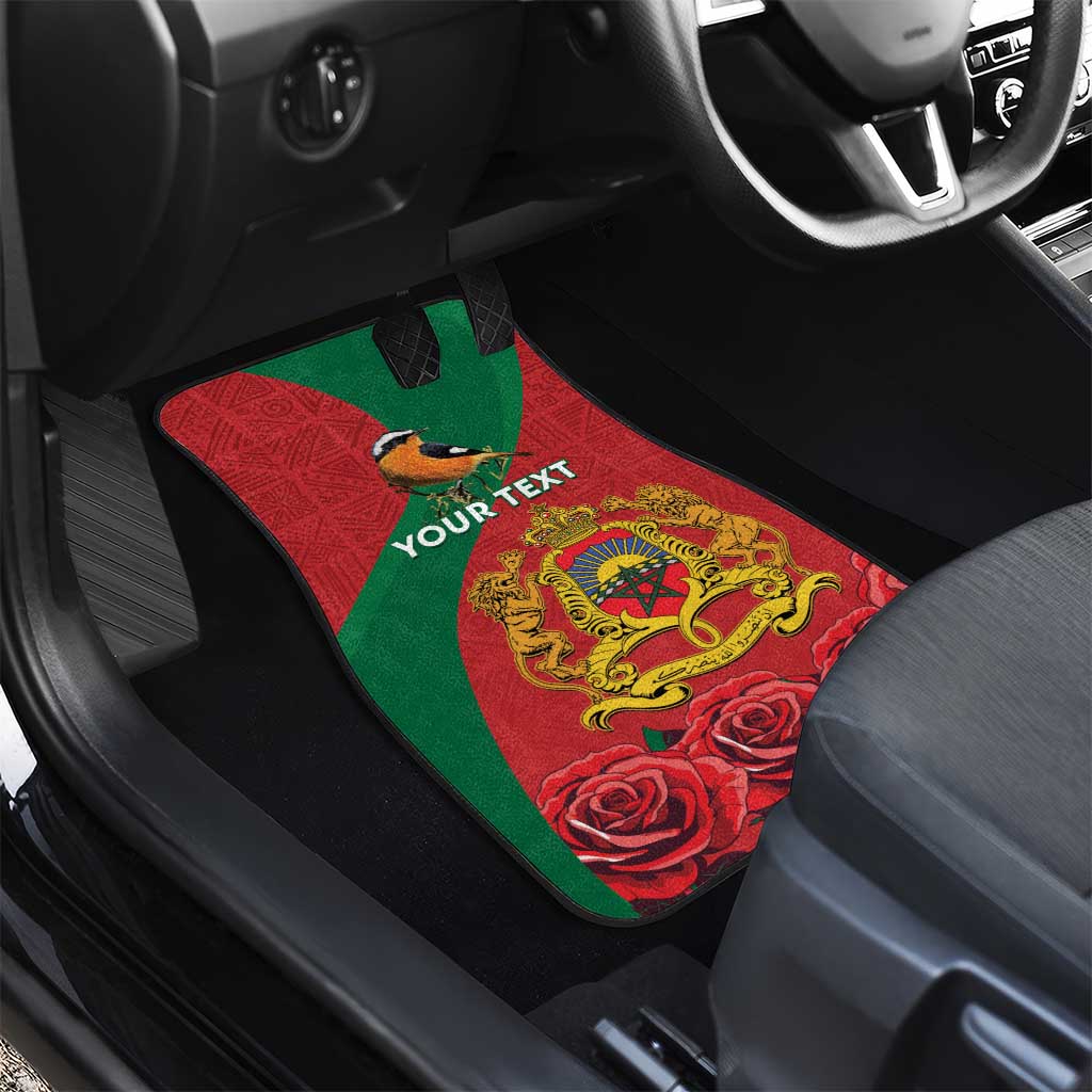 Personalised Afro Morocco Car Mats Happy Proclamation Day - African Pattern