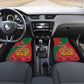 Personalised Afro Morocco Car Mats Happy Proclamation Day - African Pattern