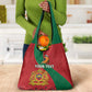Personalised Afro Morocco Grocery Bag Happy Proclamation Day - African Pattern
