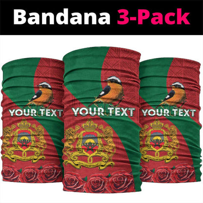 Personalised Afro Morocco Neck Gaiter Happy Proclamation Day - African Pattern LT15