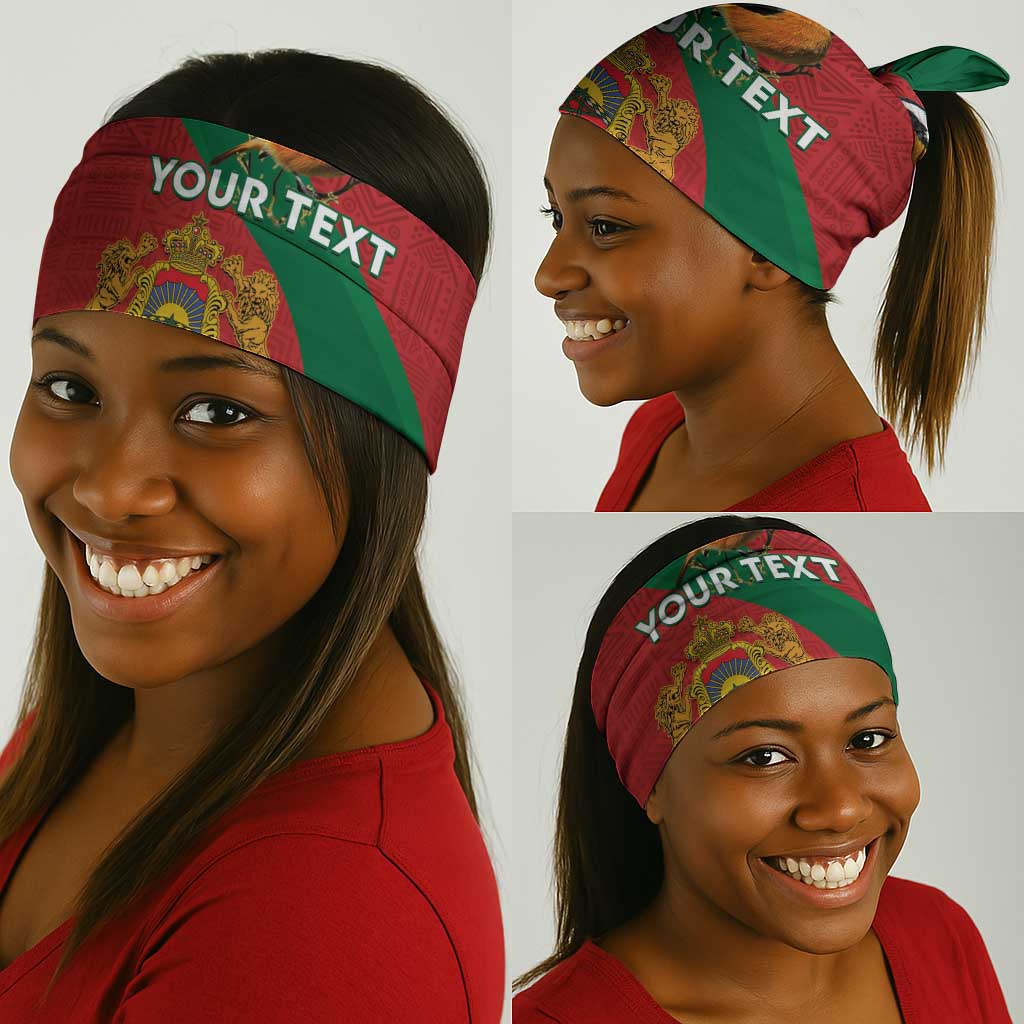 Personalised Afro Morocco Neck Gaiter Happy Proclamation Day - African Pattern LT15