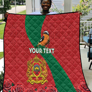 Personalised Afro Morocco Quilt Happy Proclamation Day - African Pattern