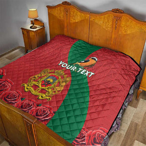 Personalised Afro Morocco Quilt Happy Proclamation Day - African Pattern