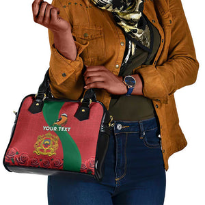 Personalised Afro Morocco Shoulder Handbag Happy Proclamation Day - African Pattern