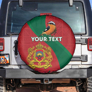 Personalised Afro Morocco Spare Tire Cover Happy Proclamation Day - African Pattern