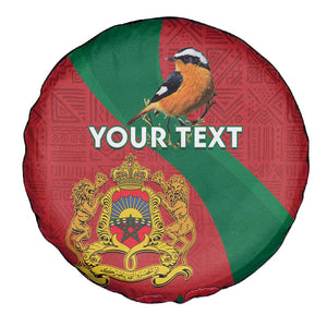 Personalised Afro Morocco Spare Tire Cover Happy Proclamation Day - African Pattern