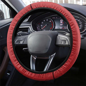 Afro Morocco Steering Wheel Cover Happy Proclamation Day - African Pattern