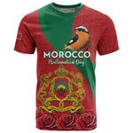 Personalised Afro Morocco T shirt Happy Proclamation Day - African Pattern