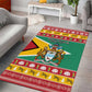 Afro Guyana Christmas Area Rug Mix Coat Of Arms