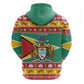 Afro Guyana Christmas Hoodie Mix Coat Of Arms