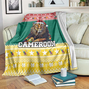 Cameroon Christmas Blanket Lion African Santa