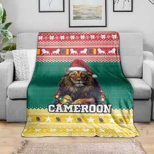 Cameroon Christmas Blanket Lion African Santa