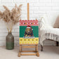 Cameroon Christmas Canvas Wall Art Lion African Santa