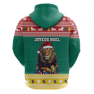 Cameroon Christmas Hoodie Lion African Santa