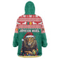 Cameroon Christmas Kid Wearable Blanket Hoodie Lion African Santa
