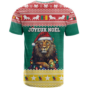 Cameroon Christmas T shirt Lion African Santa