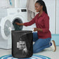 African America Heroes Malcolm X Laundry Basket By Any Means Necessary - African Pride