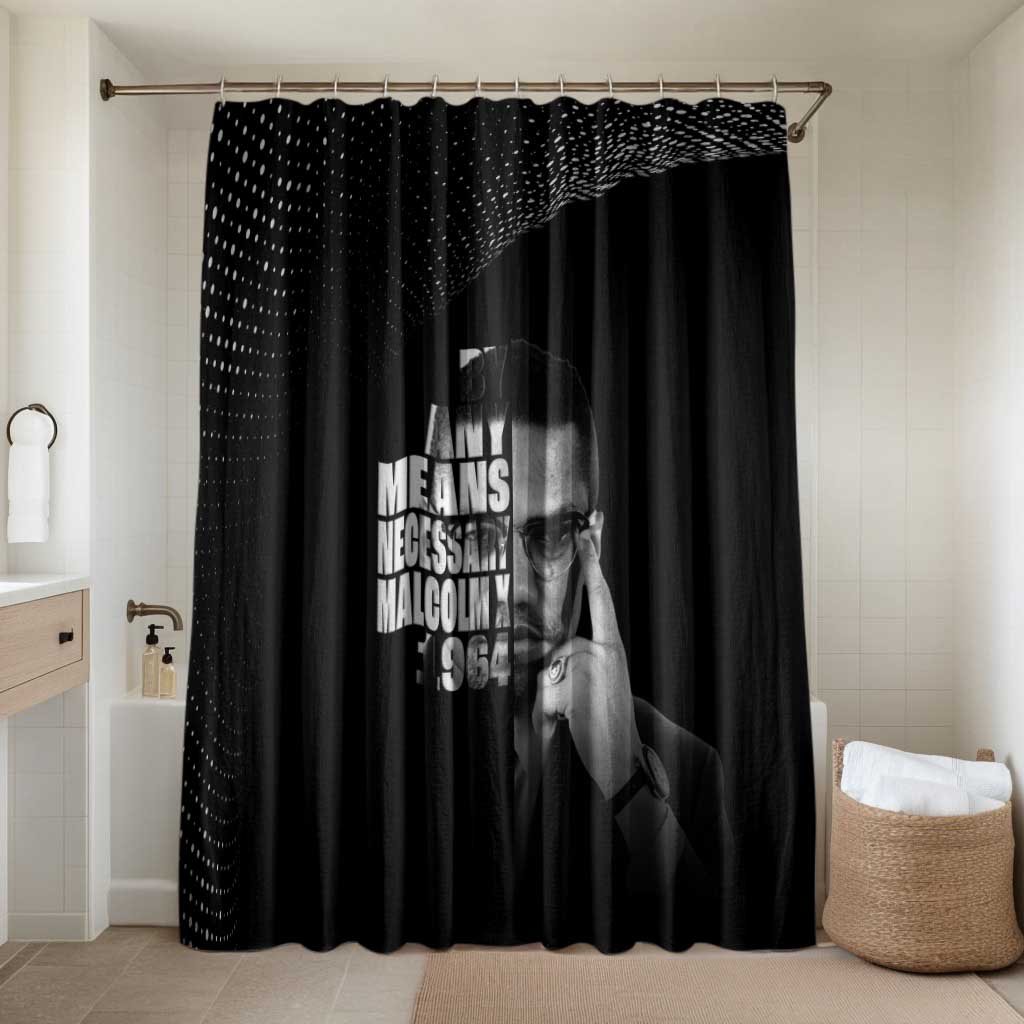 Malcolm X El-Hajj Malik El-Shabazz Bathroom Set By Any Means Necessary
