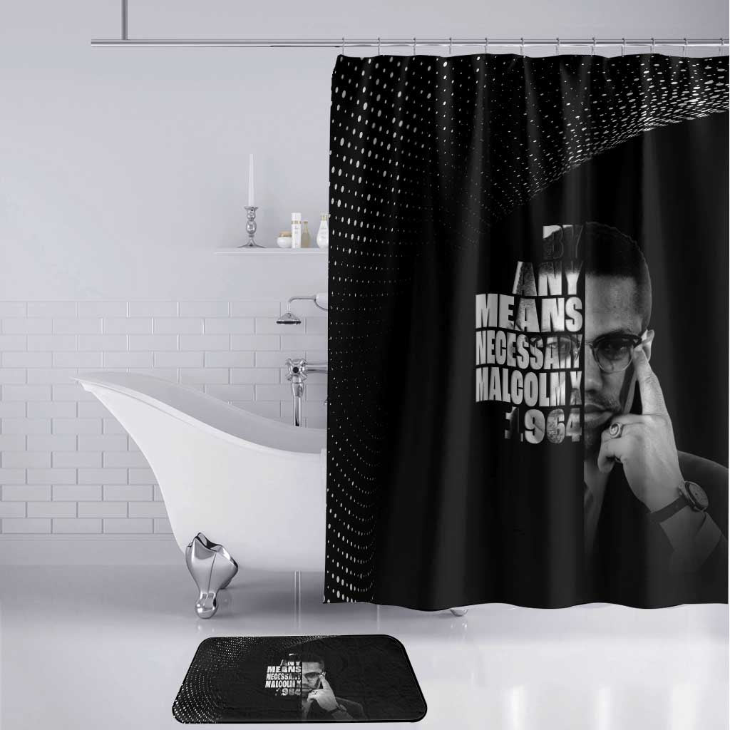 Malcolm X El-Hajj Malik El-Shabazz Bathroom Set By Any Means Necessary