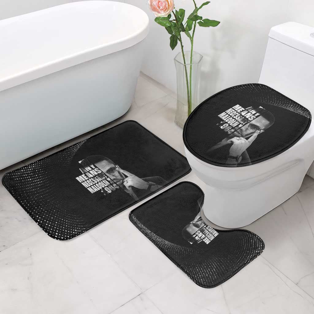 Malcolm X El-Hajj Malik El-Shabazz Bathroom Set By Any Means Necessary