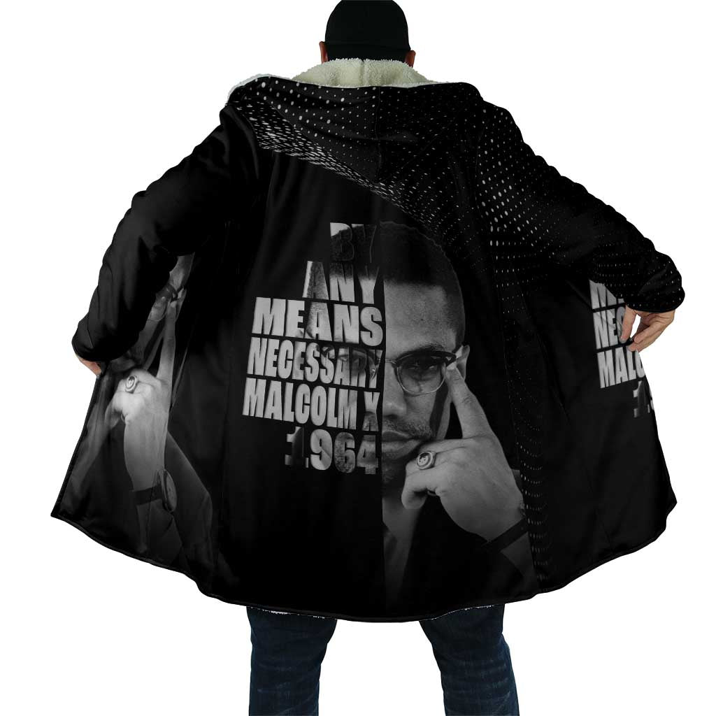 Malcolm X El-Hajj Malik El-Shabazz Cloak By Any Means Necessary