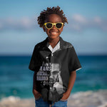 African America Heroes Malcolm X Kid Hawaiian Shirt By Any Means Necessary LT15