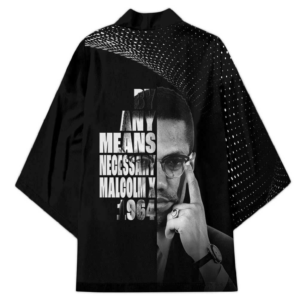 Malcolm X El-Hajj Malik El-Shabazz Kimono By Any Means Necessary