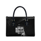 Malcolm X El-Hajj Malik El-Shabazz Leather Bag By Any Means Necessary